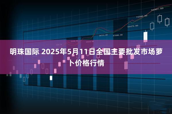 明珠国际 2025年5月11日全国主要批发市场萝卜价格行情